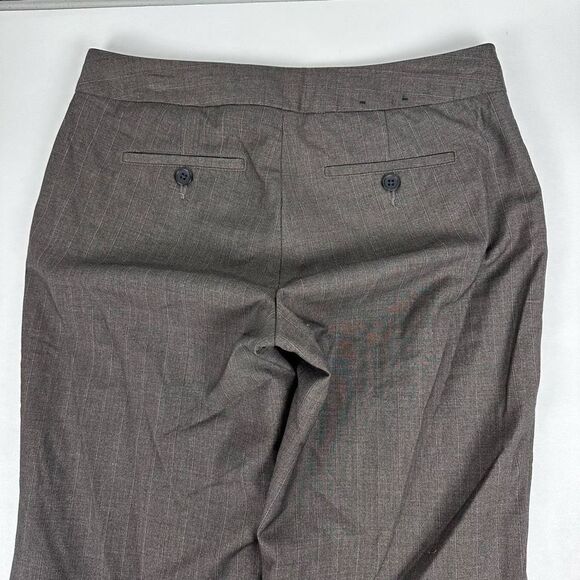 Banana Republic Womens Brown Dress Slacks Trousers size 2 Petite Wide Leg - Picture 11 of 12
